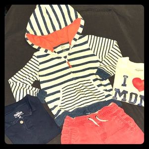 END OF SUMMER, Boy or Girl BUNDLE 4-5T, EUC